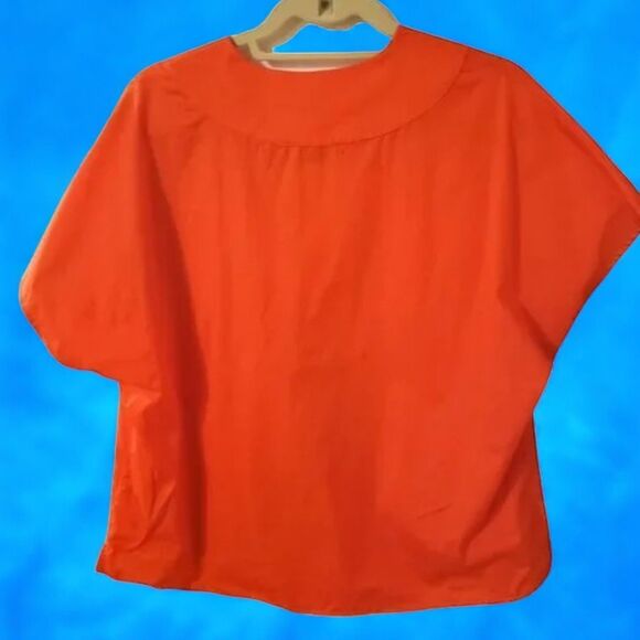 Harshman Los Angeles Notched V-Neck Dolman Blouse - Picture 4 of 8